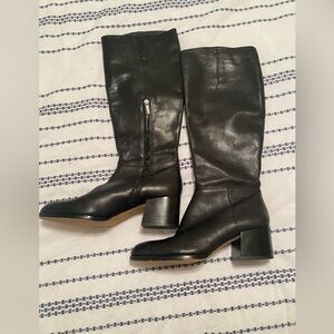 Sam Edelman Black Below the Knee Boots- Like New!